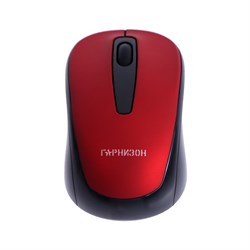 Мышь "Гарнизон" GMW-450-4, беспроводная, оптическая, 1000 DPI, USB, красная - фото 51371734