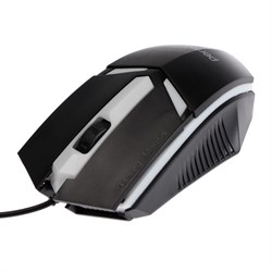 Мышь Perfeo Face, игровая, проводная, подсветка, 1000 dpi, USB, чёрная - фото 51371812