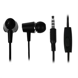 Наушники Hoco M34, проводные, вакуумные, микрофон, Jack 3.5 мм, 1.2 м, черные - фото 51371853