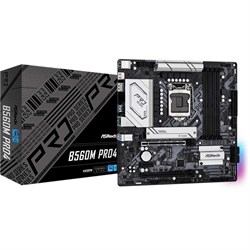 Материнская плата Asrock B560M PRO4, LGA1200, B560, 4xDDR4, HDMI, mATX - фото 51372051