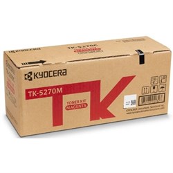 Картридж Kyocera TK-5270M 1T02TVBNL0, пурпурный, для Kyocera ECOSYS M6230cidn/P6230cdn, 6000 страниц - фото 51372086
