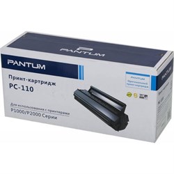 Картридж Pantum PC-110 (P1000/2000/P2050/5000/6000/6005), для Pantum 1600 страниц, чёрный - фото 51372091