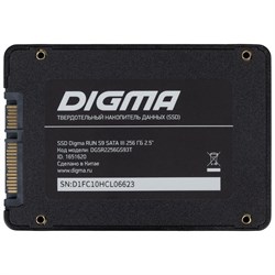 Накопитель SSD Digma DGSR2256GS93T, 256 Гб, SATA III, 2.5" - фото 51372196