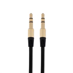 Кабель аудио AUX Cablexpert CCAB-01-35MM-1MB, Jack 3.5 мм(m)-Jack 3.5 мм(m), 1м, чёрный - фото 51372304