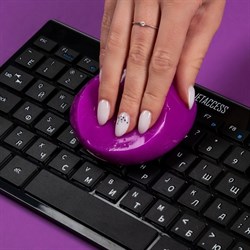 Автомобильный очиститель гель-слайм «лизун» Grand Caratt, фиолетовый, 100 г - фото 51372391