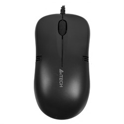 Мышь A4Tech V-Track Padless OP-560NU, проводная, оптическая, 1000 dpi, USB, чёрная - фото 51372503