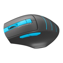 Мышь A4Tech Fstyler FG30S, USB, беспроводная, оптическая, 2000 dpi, чёрная - фото 51372517