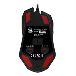 Мышь A4Tech Bloody W60 Max, игровая, проводная, оптическая, 10000 dpi, USB, чёрная - фото 51372546
