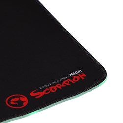 Коврик для мыши MARVO MG010, игровой, 800×305×4 мм, подсветка, чёрный - фото 51372612