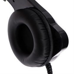 Наушники MARVO HG8901, игровые, микрофон, USB+3.5 мм, 2.1м, подсветка, чёрные - фото 51372662