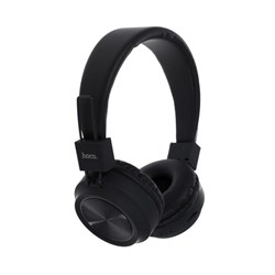Наушники беспроводные, накладные, Hoco W25, Bluetooth 5.0, с микрофоном, 300 мАч, чёрные - фото 51372690