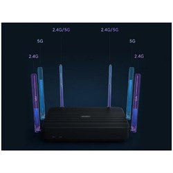 Wi-Fi роутер беспроводной Xiaomi Router AX3200 RB01, 10/100/1000 Мбит, чёрный - фото 51372952