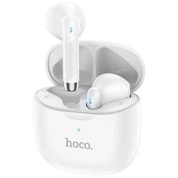 Наушники беспроводные Hoco ES56, TWS, вкладыши, Bluetooth 5.1, 30/320 мАч, белые - фото 51372996