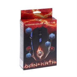 Мышь Dialog MRGK-14U Gan-Kata, игровая, беспроводная, 1600 dpi, 2хАА, USB, чёрная - фото 51373052