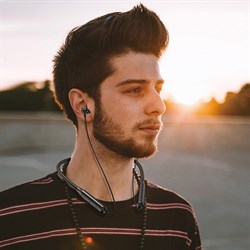 Наушники спортивные беспроводные, Hoco ES58, вкладыши, Bluetooth 5.0, с микрофоном, 200 мАч, чёрные - фото 51373161