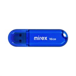 Флешка Mirex CANDY BLUE, 16 Гб ,USB2.0, чт до 25 Мб/с, зап до 15 Мб/с, синяя - фото 51373344