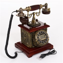 Ретро-телефон, громкая связь, 16.5×30 см - фото 51373515