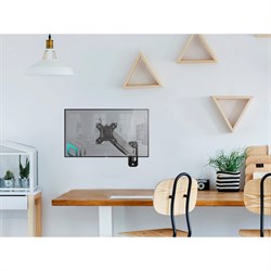 Кронштейн ONKRON G120, для тв; 13‘‘-34‘‘; 99-361мм от стены,  до 8 кг, чёрный - фото 51373566