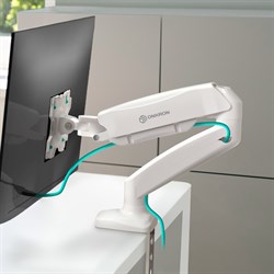 Кронштейн ONKRON G80, для монитора, до 8 кг, белый - фото 51373586
