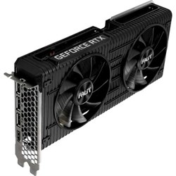 Видеокарта Palit PA-RTX3060Ti DUAL 8G V1 LHR, GeForce RTX 3060Ti, 8Gb, GDDR6, HDMI, DP - фото 51373733