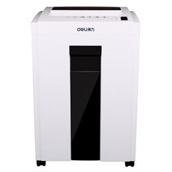 Шредер Deli 9953, фрагменты 2х12 мм, 8 листов, скрепки, скобы, пл.карты, диски - фото 51374148