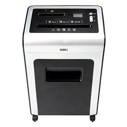 Шредер Deli 9913, фрагменты 3х16мм, 6 листов, скрепки, скобы - фото 51374235