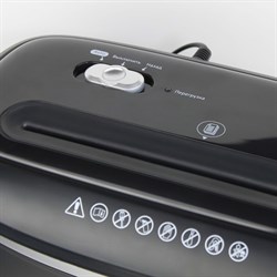 Шредер Heleos УД14-5, фрагменты 1.9х12мм, 4 листа, скобы, пл.карты - фото 51374302