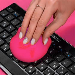 Лизун-очиститель, гелевый, автомобильный, Grand Caratt, розовый 100 г - фото 51374372