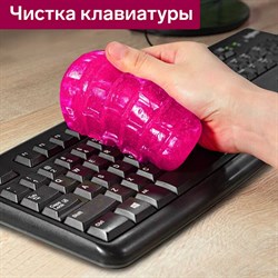 Лизун-очиститель, гелевый, автомобильный, Grand Caratt, розовый 100 г - фото 51374374