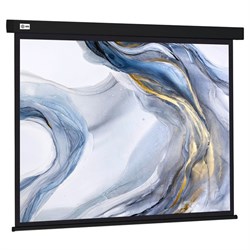 Экран Cactus CS-PSW-180×180-BK, 180×180 см, 1:1, настенно-потолочный, рулонный, чёрный - фото 51374461
