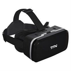 3D Очки виртуальной реальности TFN VR VISON, смартфоны до 6,5", регулировка, черные - фото 51374616