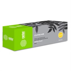 Картридж Cactus CS-PH6140B 106R01484 для Xerox Phaser 6140 (2600k), черный - фото 51374928