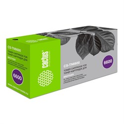 Картридж Cactus CS-TN6600 TN-6600, (HL-1030/1230/1240/1270N/1440/1450), для Brother, чёрный   937250 - фото 51375082
