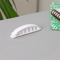 Зажимы для проводов, 3 шт, цвет белый - фото 51375149