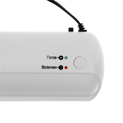 Ламинатор A4 75-150 мкм, 2 вала, скорость 32 см/мин, Гелеос, БЕЛЫЙ "ЛМ A4 мини" - фото 51375168