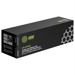 Картридж Cactus CS-CF540A CF540A, для HP LJ M254dw/M280nw/M281fdn, 1400 страниц, цвет чёрный - фото 51375578