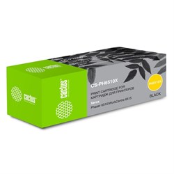 Картридж Cactus CS-PH6510X 106R03488, для Xerox Phaser 6510/WC6515, 5500 страниц, цвет чёрный - фото 51375638