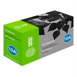 Картридж Cactus CS-Q2610A Q2610A, для HP LJ 2300/2300L, 6000 страниц, цвет чёрный - фото 51375645