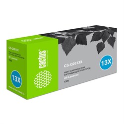 Картридж Cactus CS-Q2613X Q2613X, для HP LJ 1300/1300N, 4000 страниц, цвет чёрный - фото 51375657