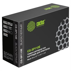 Картридж Cactus CS-SP110E 407442, для Ricoh Aficio SP 111/SP 111SF, 2000 страниц, цвет чёрный - фото 51375699