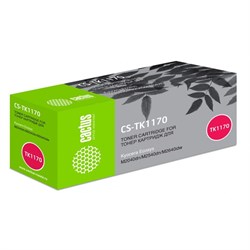 Картридж Cactus CS-TK1170 TK-1170, для Kyocera Ecosys M2040dn/ M2540dn, 7200 страниц, цвет чёрный - фото 51375716