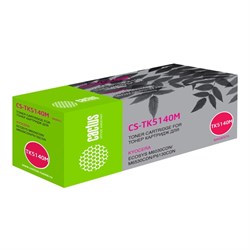 Картридж Cactus CS-TK5140M TK-5140M, для Kyocera M6030cdn/M6530cdn, 5000 страниц, цвет пурпурный - фото 51375728