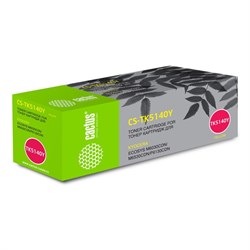 Картридж Cactus CS-TK5140Y TK-5140Y, для Kyocera M6030cdn/M6530cdn, 5000 страниц, цвет жёлтый - фото 51375729