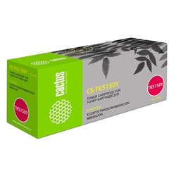 Картридж Cactus CS-TK5150Y TK-5150Y, для Kyocera M6035cidn/P6035cdn, 10000 страниц, цвет жёлтый - фото 51375733