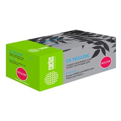 Картридж Cactus CS-TK5220C TK5220C, для Kyocera M5521cdn/M5521cdw/P5021cdn, 1200 страниц, цвет голубо - фото 51375735