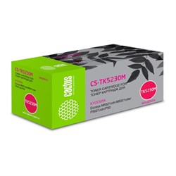 Картридж Cactus CS-TK5230M TK-5230M, для Kyocera M5521cdn/M5521cdw, 2200 страниц, цвет пурпурный - фото 51375740