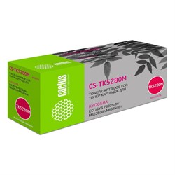 Картридж Cactus CS-TK5280M TK-5280M, для Kyocera P6235cdn/M6235cidn, 11000 страниц, цвет пурпурный - фото 51375752