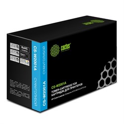 Картридж Cactus CS-W2001A W2001A, для HP CLJ Ent M751, 6000 страниц, цвет голубой - фото 51375830