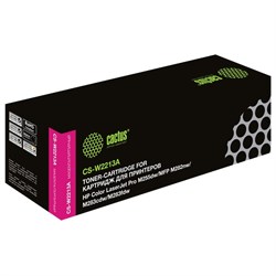 Картридж Cactus CS-W2213A W2213A, для HP M255/MFP M282/M283, 1250 страниц, цвет пурпурный - фото 51375841