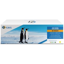 Картридж G&G GG-W2032X 415X, для HP LJ M454/MFP M479, 6000 страниц, цвет жёлтый - фото 51375962